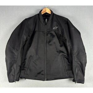 Alpinestars Jacket Mens Large Black Verona Air City Collection Biker Motorcycle